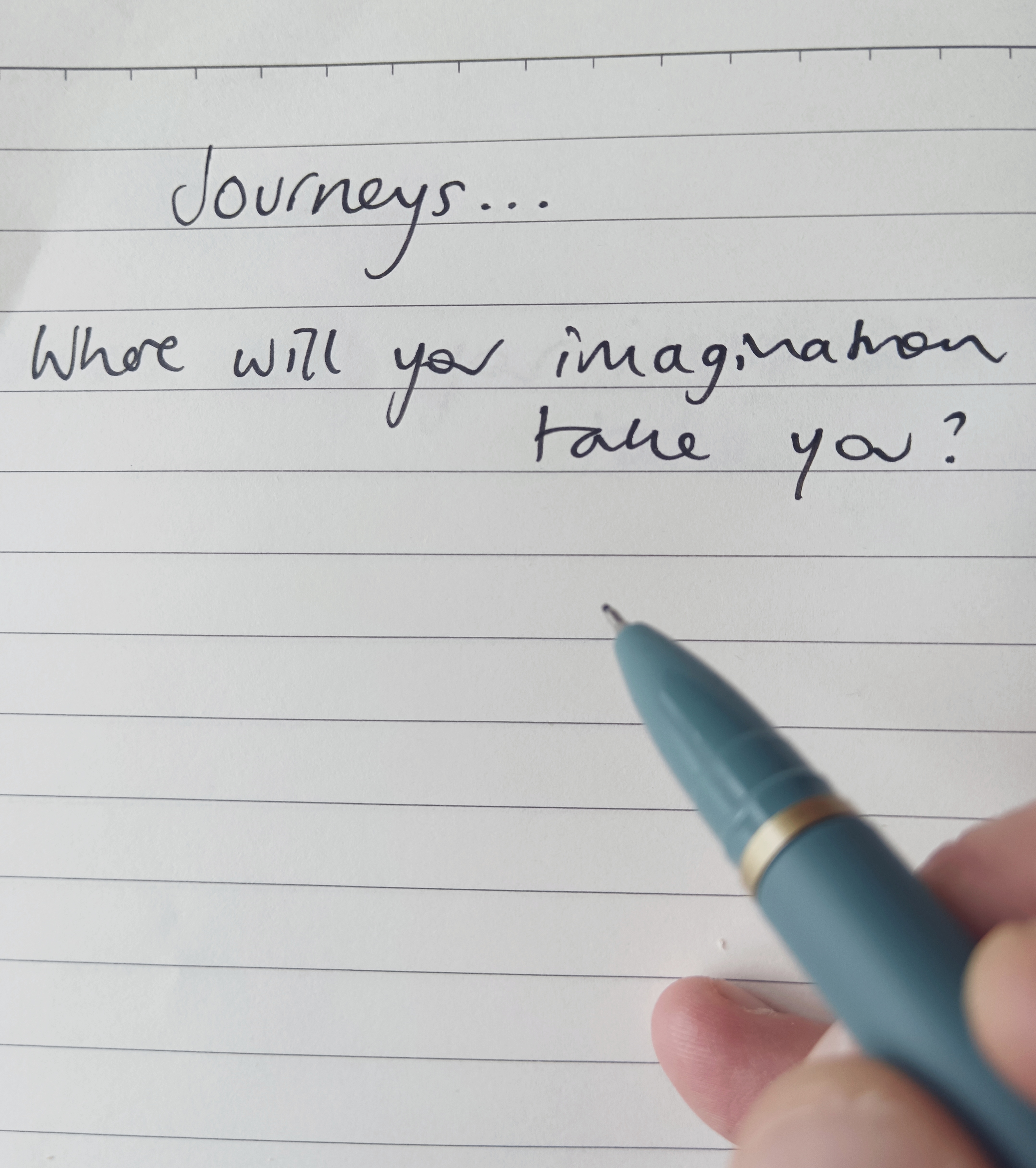 Creative Writing Workshop - inspired by the theme of Journeys