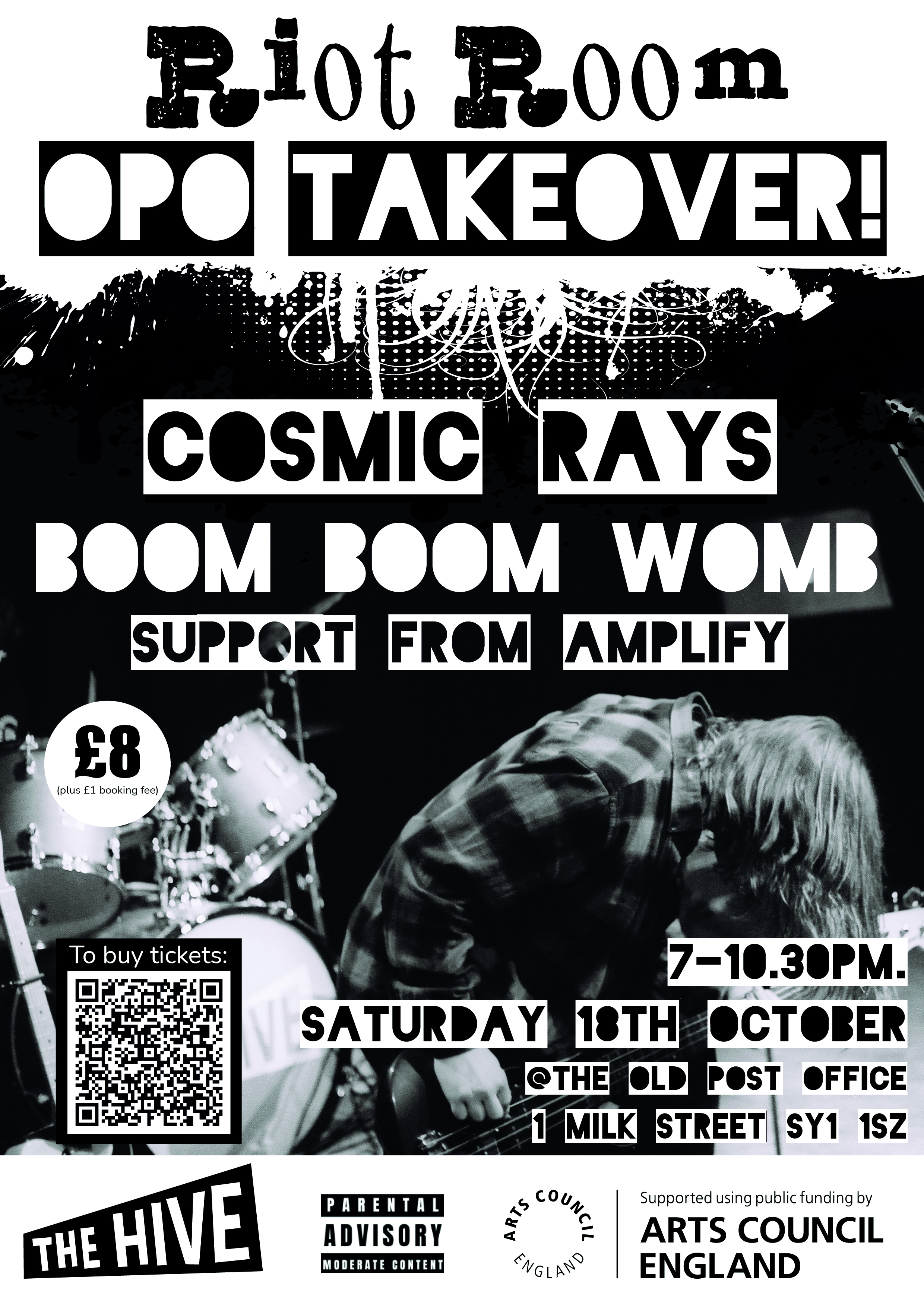 Riot Room OPO Takeover!  @ The Old Post Office | The Hive