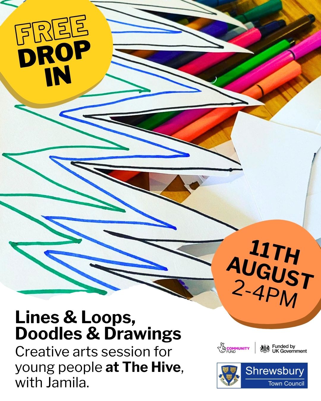 Lines & Loops, Doodles & Drawings