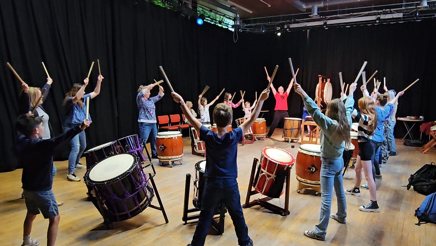Beginners and Intermediates Taiko Workshop